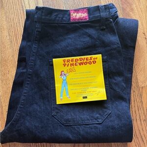 Freddie’s of Pinewood 1940s button jeans